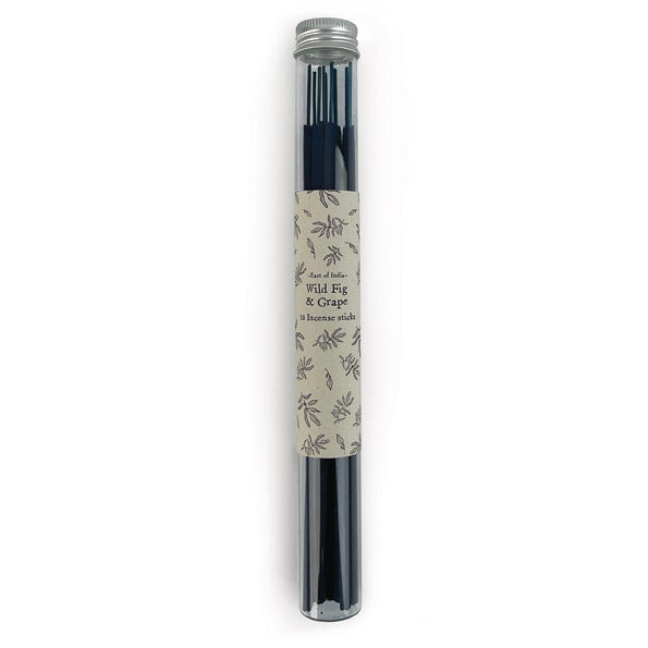 East of India Tube of Incense Sticks - Wild Fig & Grape