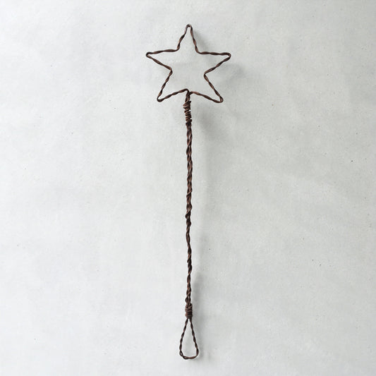 East Of India Rusty Wire Star