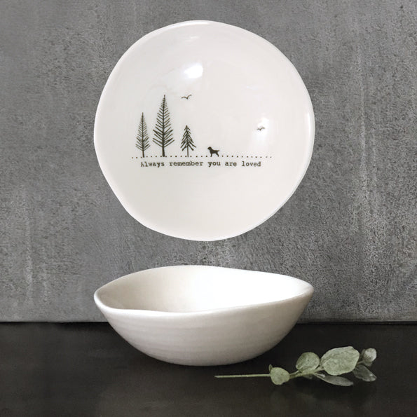 East of India Medium Bowl - Always Remember