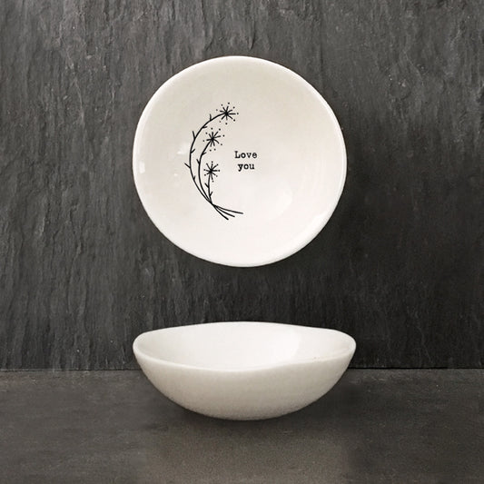 East of India Small Bowl -  Love You