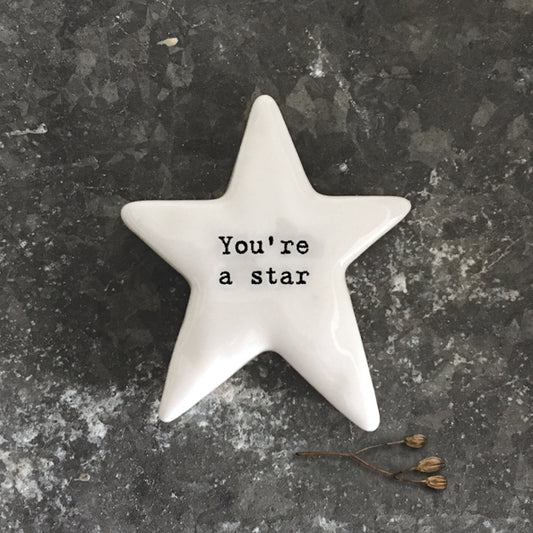 East of India Star Token - You're A Star