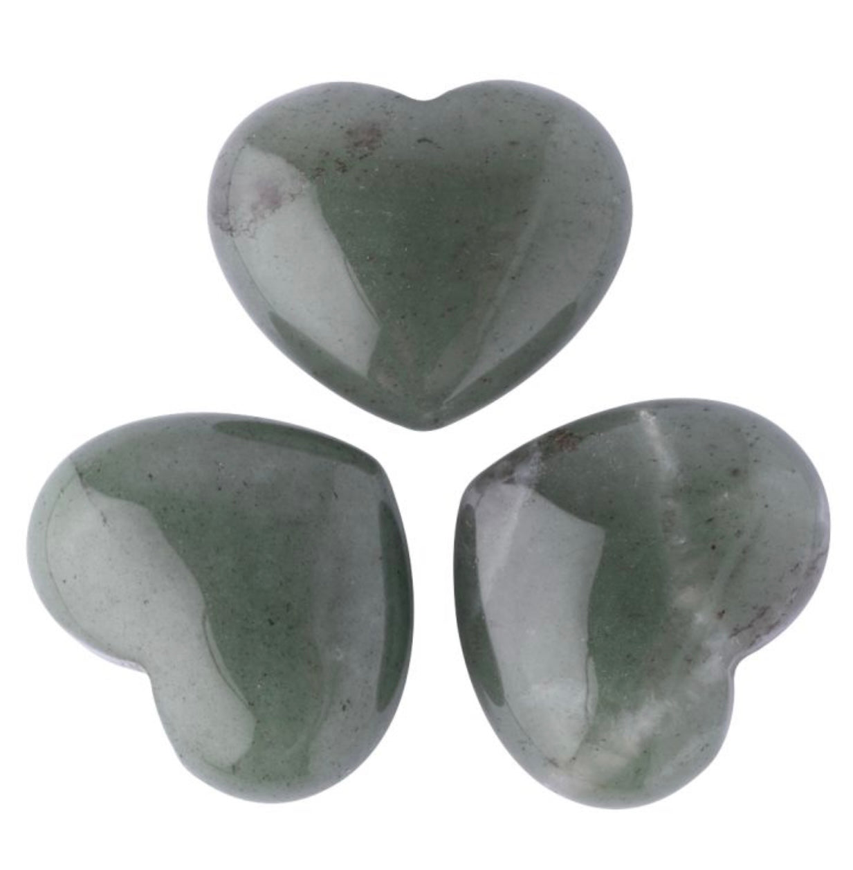 Aventurine Mini Heart Carving