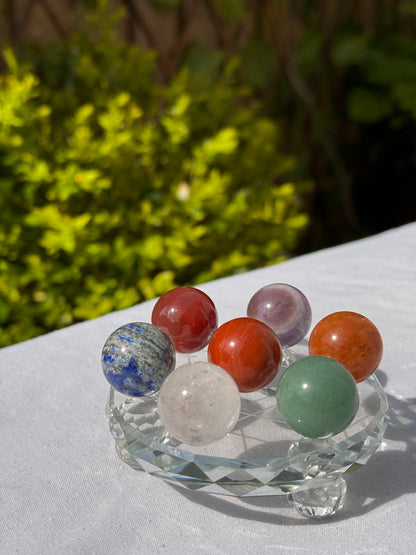 Chakra Sphere Grid Set