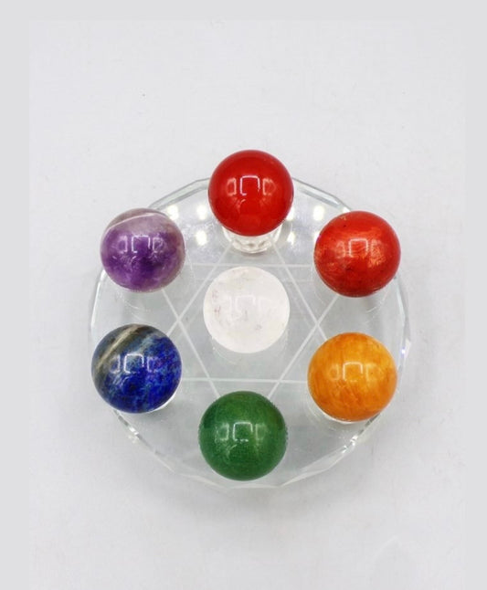 Chakra Sphere Grid Set