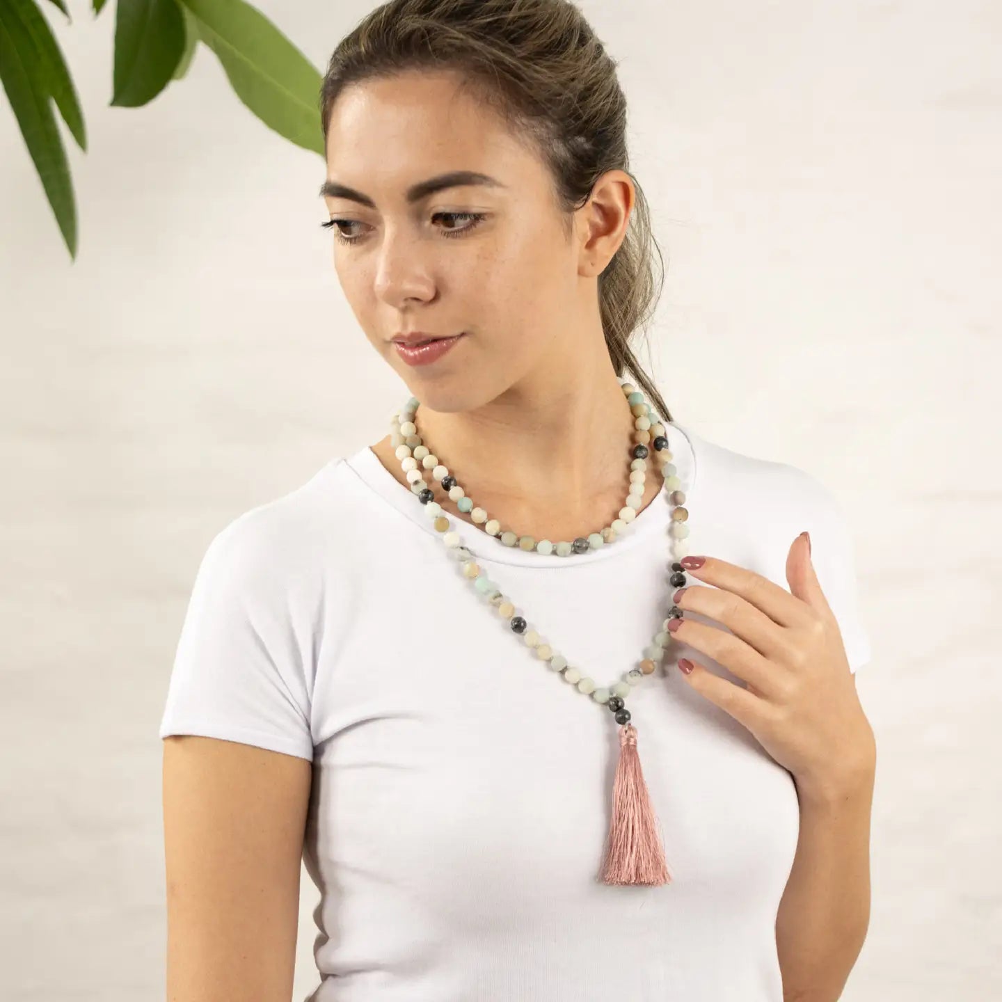 Myga Yoga Bead Necklace - Growth