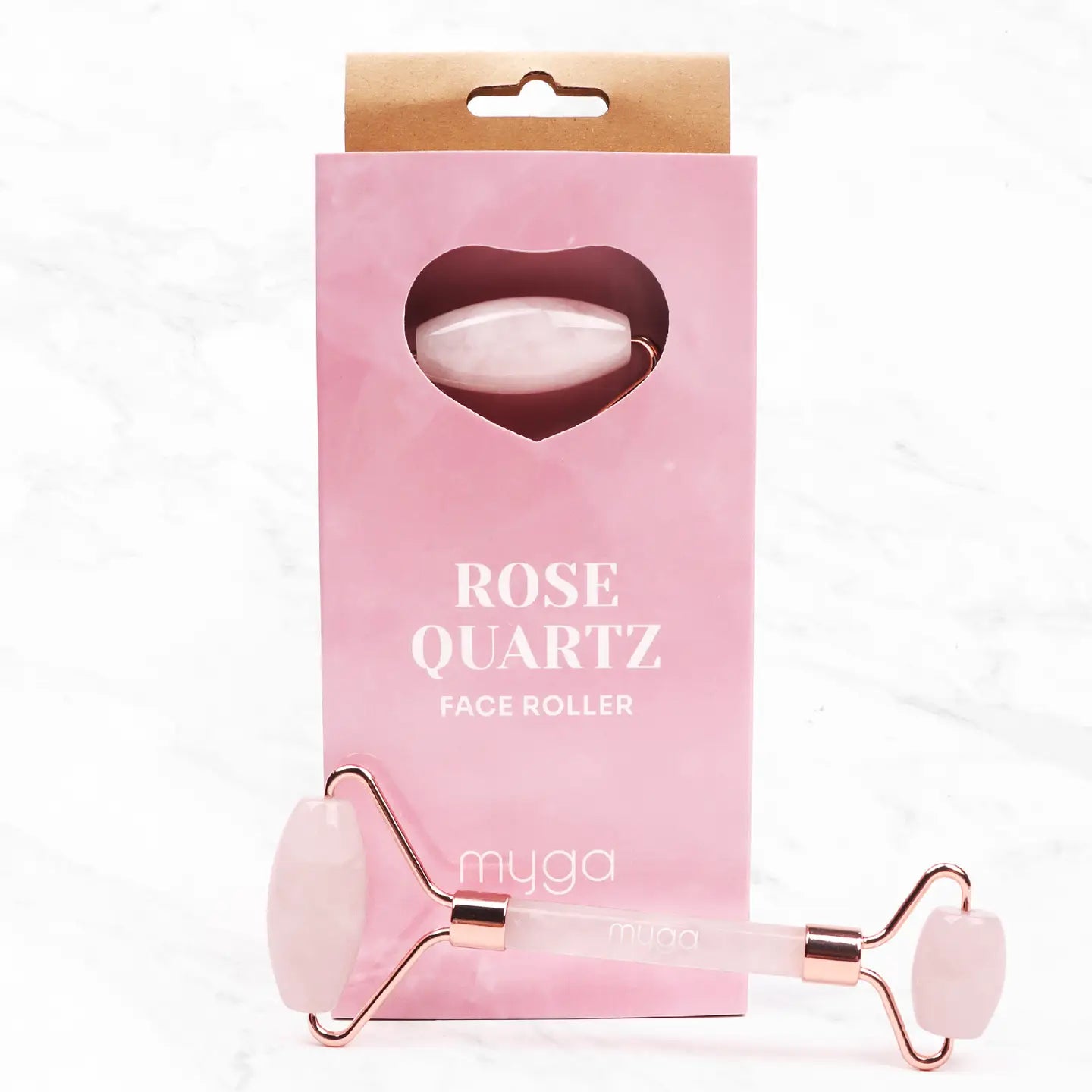 Myga Rose Quartz Face Roller