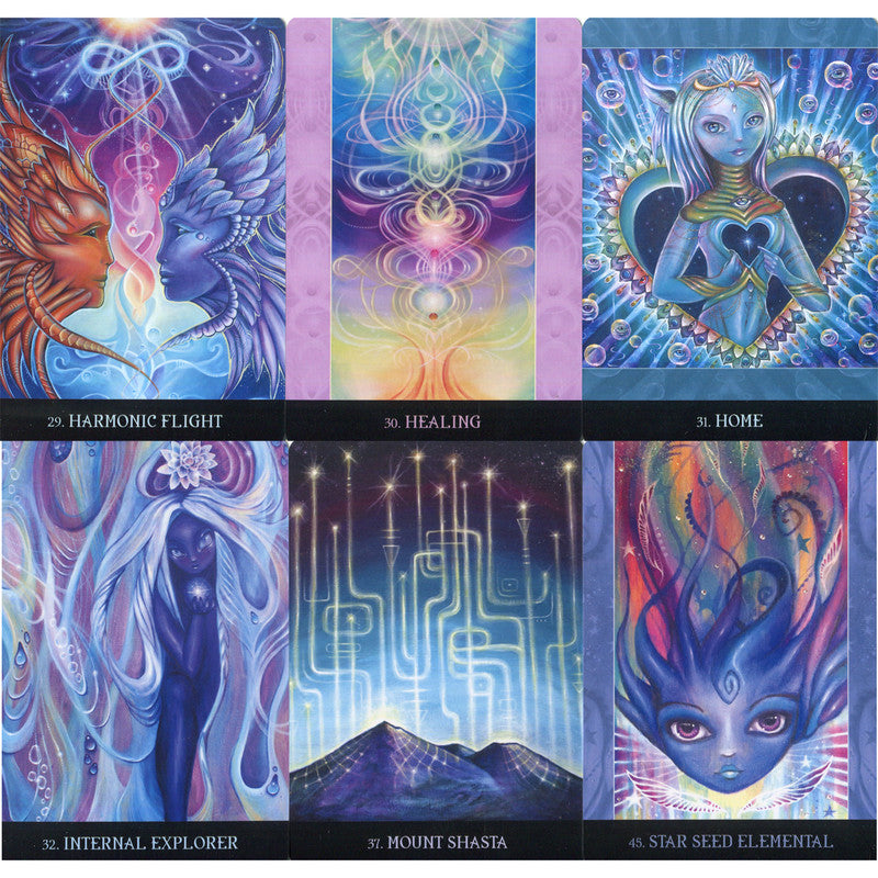 Beyond Lemuria Oracle Cards by Izzy Ivy