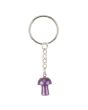 Amethyst Mushroom Keyring