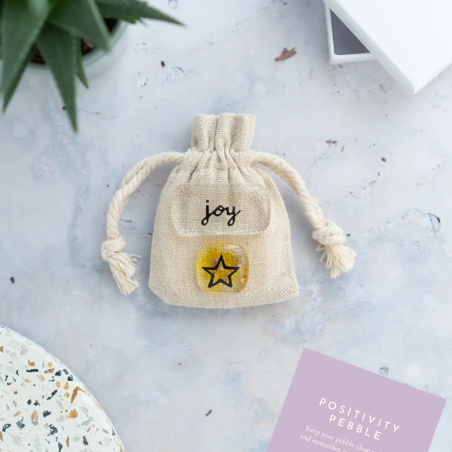 Positivity Pebble Set - Joy