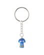 Lapis Lazuli Mushroom Keyring