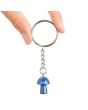 Lapis Lazuli Mushroom Keyring