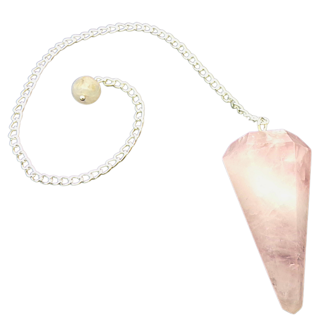 Rose Quartz Medium Pendulum