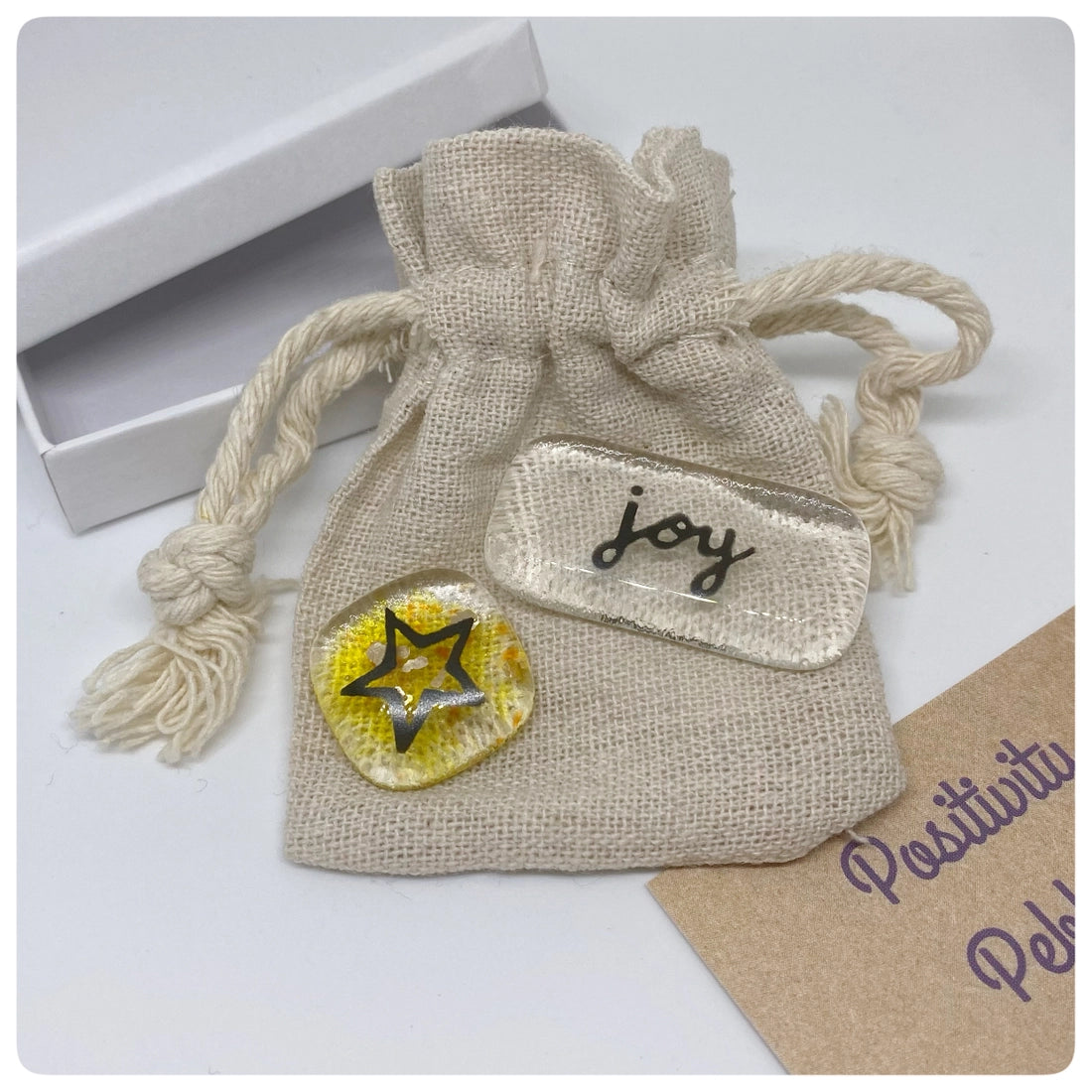 Positivity Pebble Set - Joy